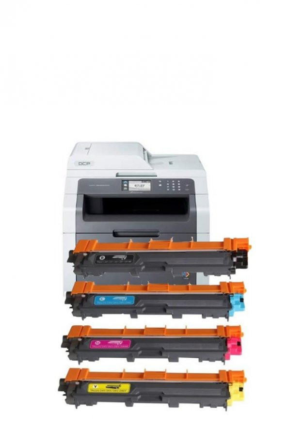 TKPrint Brother TN-221/TN-241/TN-251/TN-261 MFC-9140cdn 1Set Muadil Toner