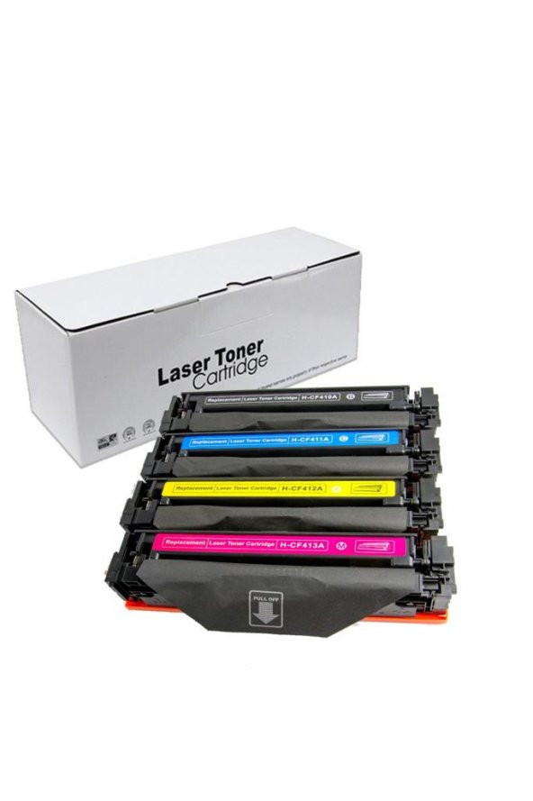 TKPrint HP M452dn | HP Color Laserjet Pro CF410|411A|412A|413A Muadil Toner Seti