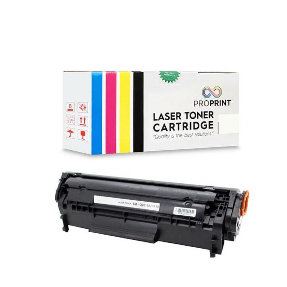 TKPrint HP Q2612A / LaserJet 1020 Muadil Toner