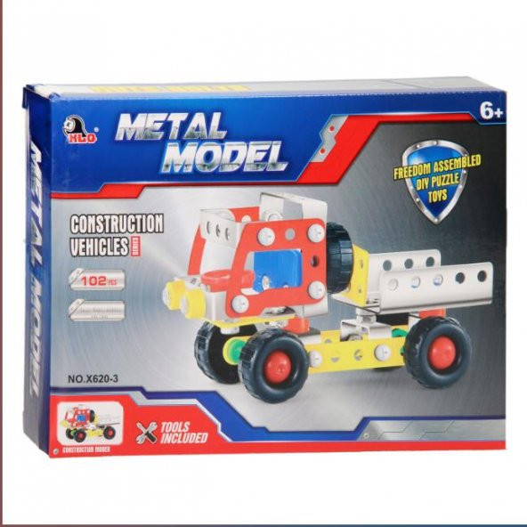 KIZILKAYA LEGO METAL CONSTRUCTION VEHICLES 102 PAR