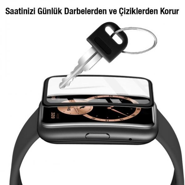 Coofbe Apple Watch Ultra 49mm Full Kaplama Ekran Koruyucu, Su geçirmez,Parmak İzi Bırakmaz 3D Koruyucu - 2