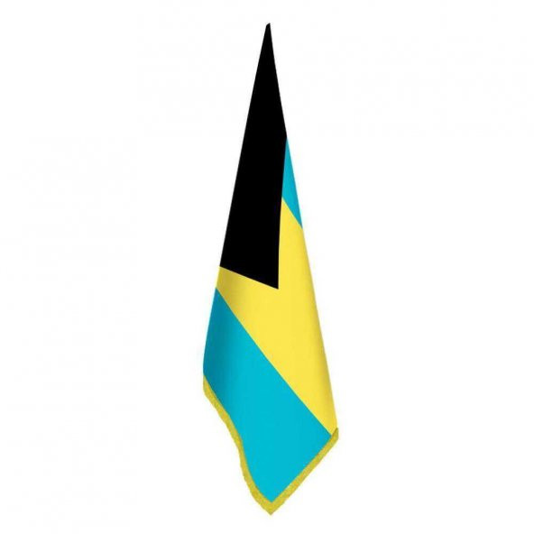 Bahamalar Bayrağı -Ofis-Makam-Toplantı Odaları - Saçaklı Makam Bayrağı