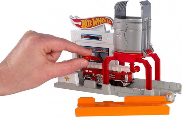 Hot Wheels Şehir Başlangıç Setleri Blaze Blast FJN34-FJN36 - 8