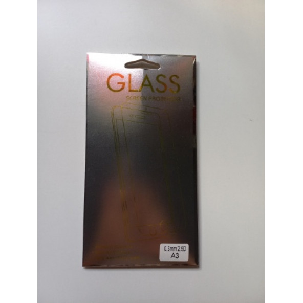 ASLANTİC SAMSUNG A3 A300 KIRILMAZ CAM KORUYUCU ürün görseli 1