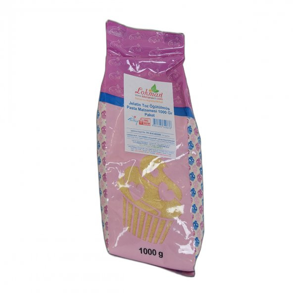 Jelatin Toz Öğütülmüş Pasta Malzemesi 1000 Gr Paket - 3