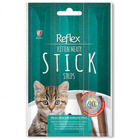 Reflex Kitten Meaty Sticks Hindi Etli Ödül Çubuk 3 X 3gr