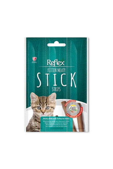 Reflex Kitten Meaty Sticks Hindi Etli Ödül Çubuk 3 X 3gr