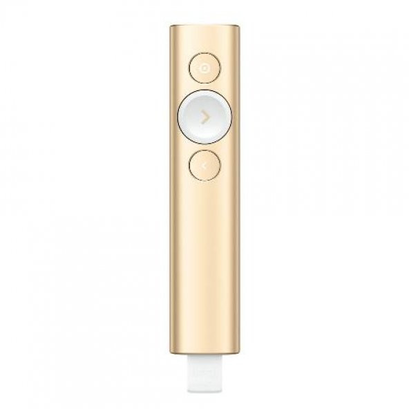 Logitech Spotlight Presenter Sunum Kumandası - Gold - 3