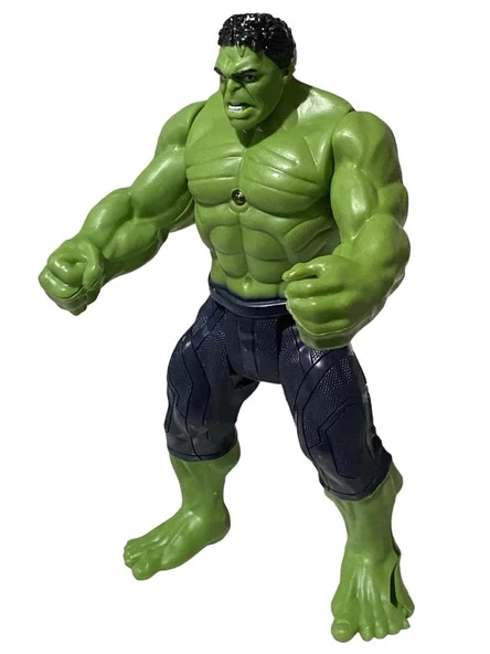 Işıklı Hulk Karakteri Avengers 4 Hulk Karakteri - Işıklı Yenilmez Kahraman Hulk 20 Cm Kutulu - 1