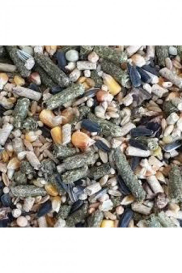 20 Kg Zengin Içerikli Tavşan Yemi Karışık Kemirgen Pelet Yemi Hamster Ginepik Tavşan Yem - 3