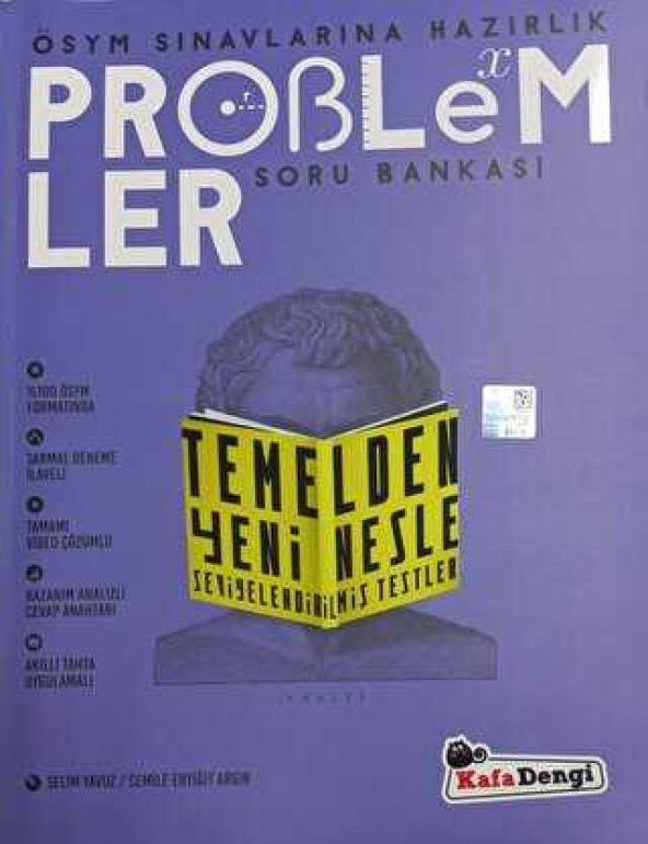 Kafadengi Tyt Problemler Temelden Yeni Nesle Soru Bankası 2023 ürün görseli