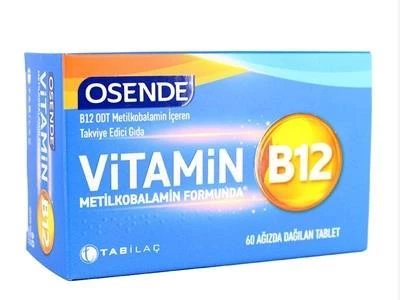 Osende Vitamin B12 60 Tablet
