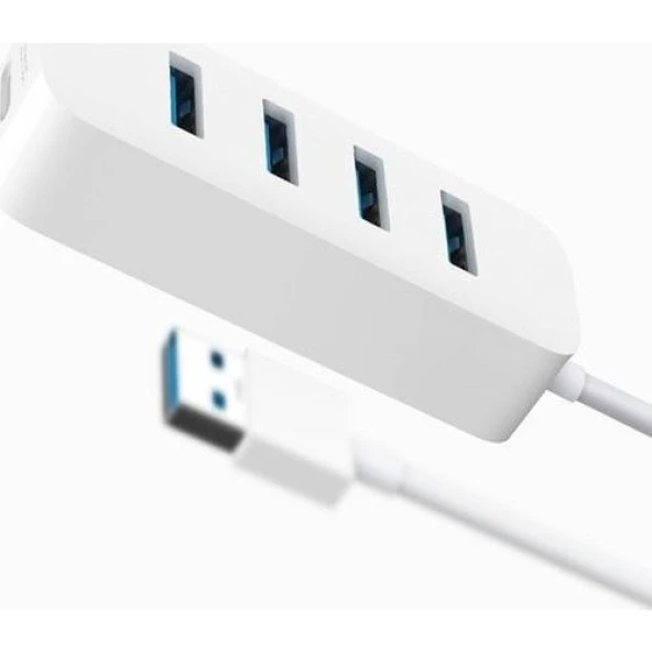 Xiaomi USB 3.0 Çoklayıcı Multi Hız 4 Port Hub Çoğaltıcı - 4