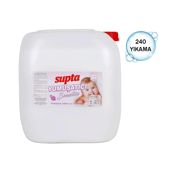 Supta Çamaşır Yumuşatıcı Sensitive Kokulu 20 LT - 2