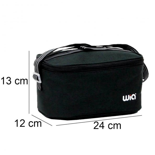 Wia Termoslu Beslenme Çantası Siyah - 5