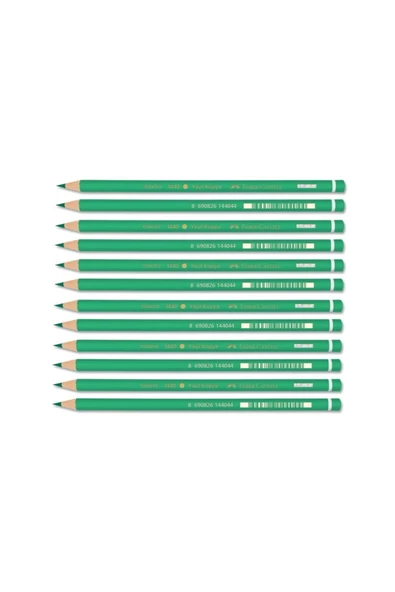 Faber Yeşil Renkli Kurşun Kalem 1440 12 Li Paket (1131440000)