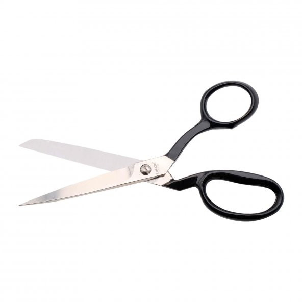 FDM Linate 242-8 Siyah Saplı Yatık Regula Makası D-146 No:8 (20 cm) - 2