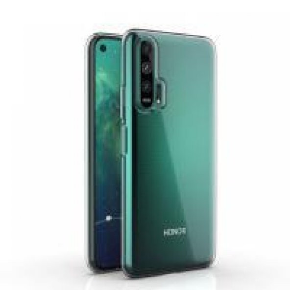 Huawei Nova 5T Kılıf Lüx Şeffaf Silikon - 2