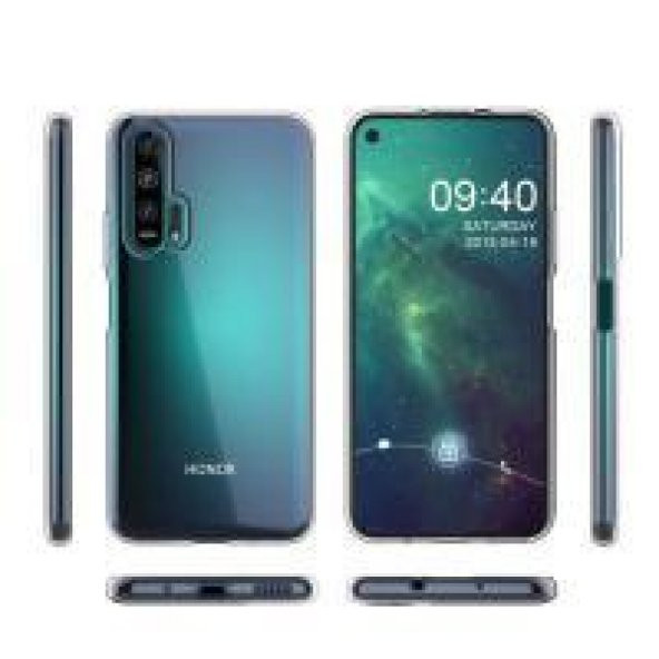 Huawei Nova 5T Kılıf Lüx Şeffaf Silikon - 3