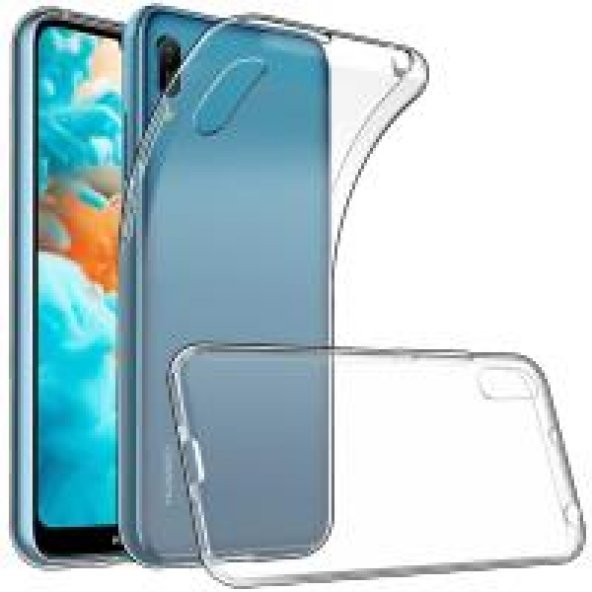 Huawei Y6 2019 Kılıf Lüx Şeffaf Silikon 7O7D404G21467 - 2
