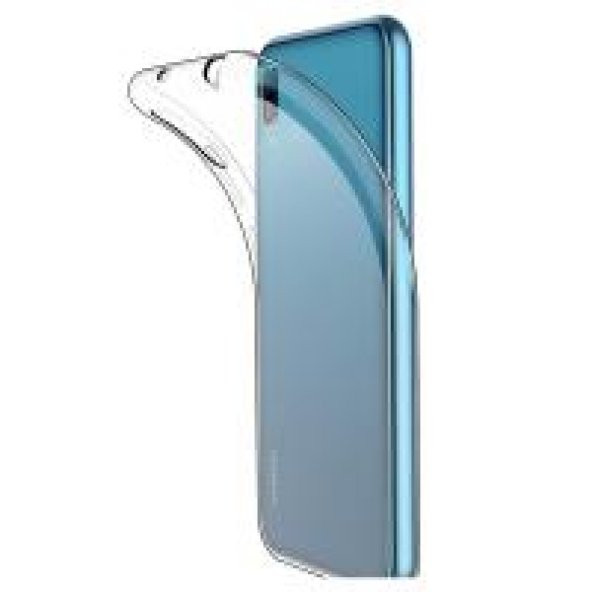 Huawei Y6 2019 Kılıf Lüx Şeffaf Silikon 7O7D404G21467 - 3