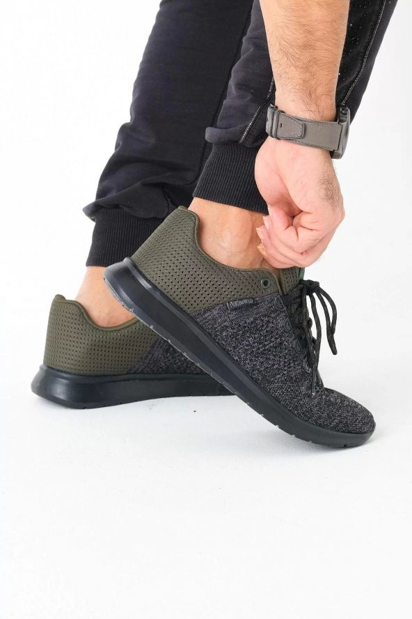 Supermark North Of Wild Mustang Tekstil Ultra Comfort Memory Foam Phylon Erkek Spor Ayakkabı 45003 - 4