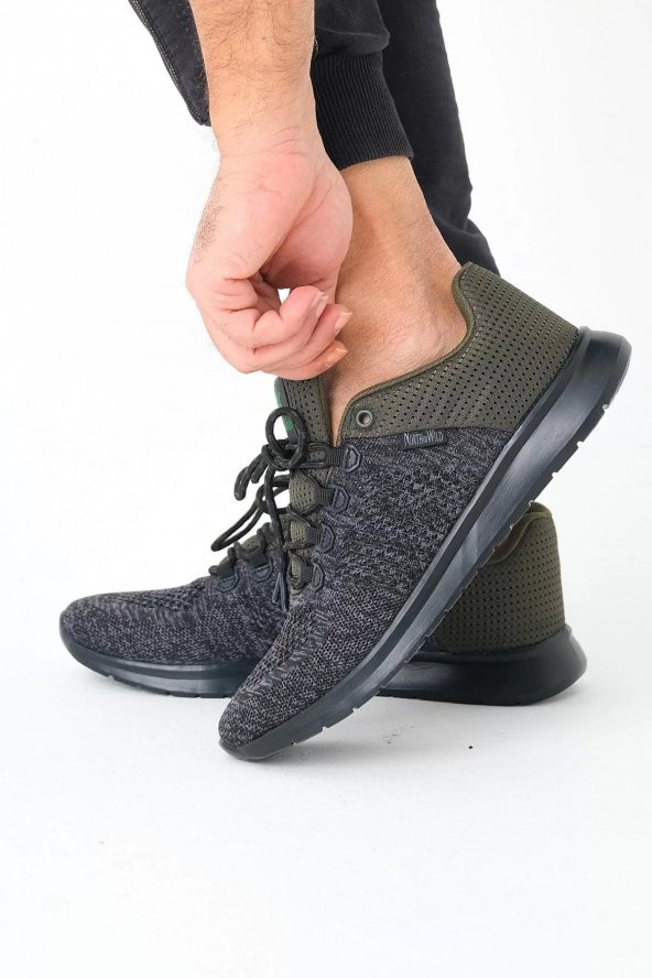 Supermark North Of Wild Mustang Tekstil Ultra Comfort Memory Foam Phylon Erkek Spor Ayakkabı 45003 - 5