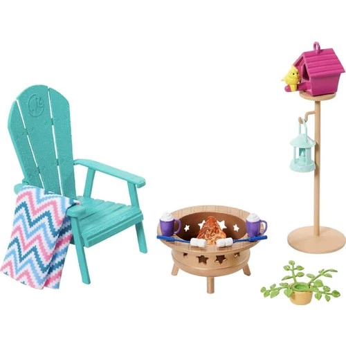 Barbie Ev Dekorasyonu Bahçe HJV32 HJV33 - 2
