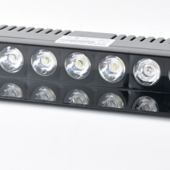 Kumandalı Polis Çakarı Cam İçi Vantuzlu 9 Led Kırmızı Mavi Beyaz Çakmaklık Girişli Ön Arka Cam - 5