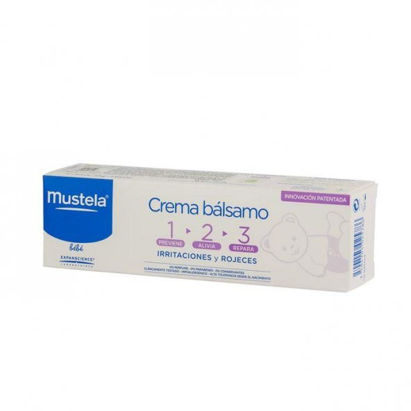 Mustela Vitamin Barrier 1.2.3 Pişik Kremi 50 ml