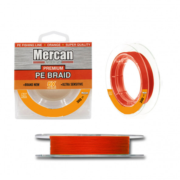 Mercan Platinum PE 8X Örgü İp 300 m Makara Misina - 5