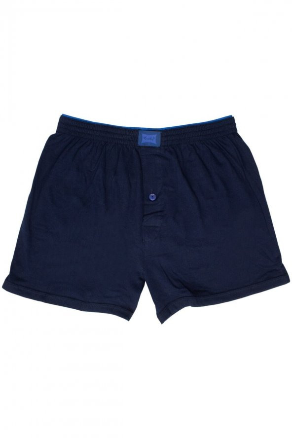Erkek Gri Penye Düz Boxer 4lü - 4