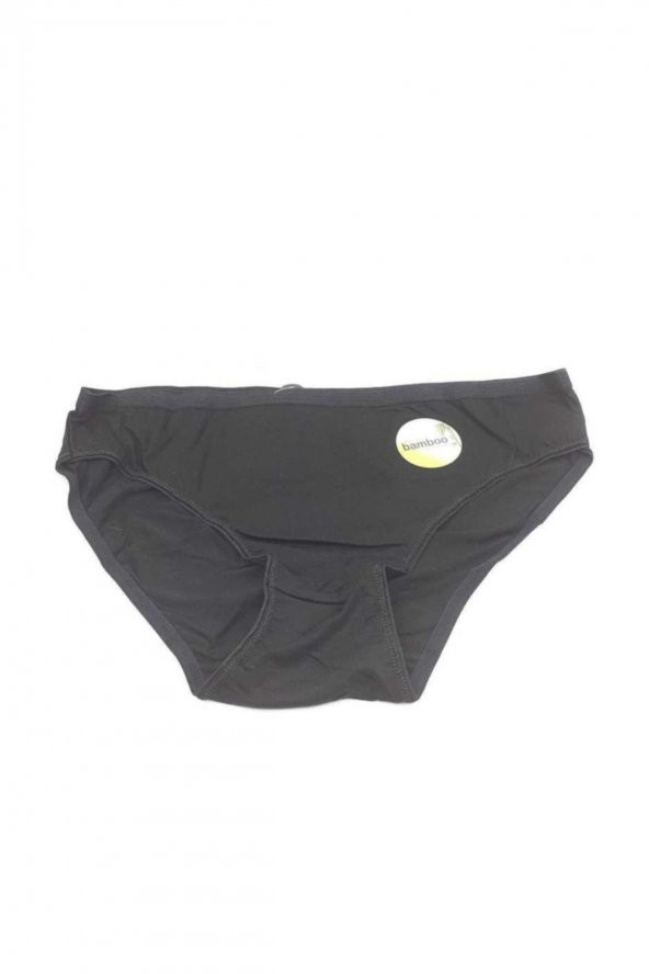 Kadın Ten Bambu Kumaş Slip Külot 12 Adet - 3