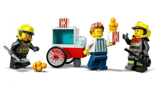 LEGO City 60375 Fire Station and Fire Engine - 4