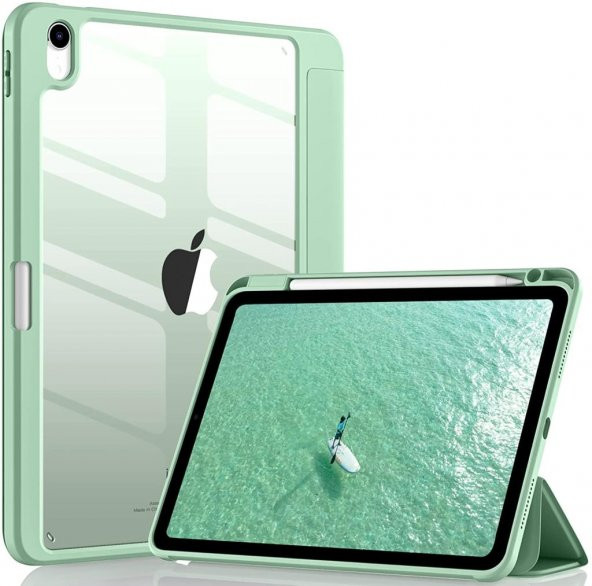 Apple iPad Air 3 / Pro 10.5" Kılıf Grafiti Şeffaf Kalem Bölmeli 2019 2020 2021 - 5