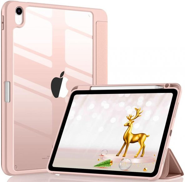 Apple iPad Air 3 / Pro 10.5" Kılıf Grafiti Şeffaf Kalem Bölmeli 2019 2020 2021 - 6
