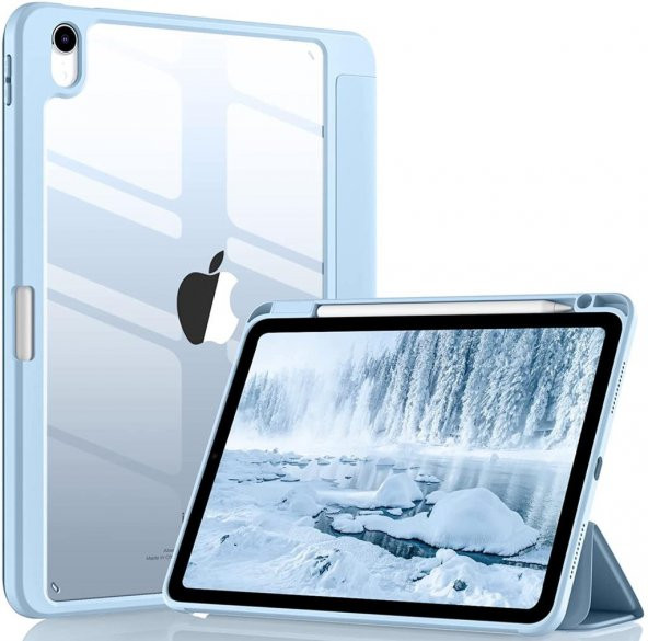 Apple iPad Air 3 / Pro 10.5" Kılıf Grafiti Şeffaf Kalem Bölmeli 2019 2020 2021 - 9