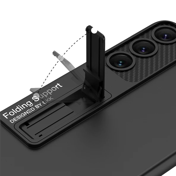 Galaxy S23 Kılıf Zore Standlı Ays Kılıf - Resim 6