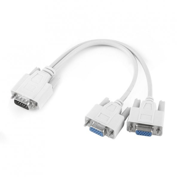 Vga Y Kablo Çoğaltıcı Ekran Çoklayıcı Splitter Hub Vga To 2 Vga