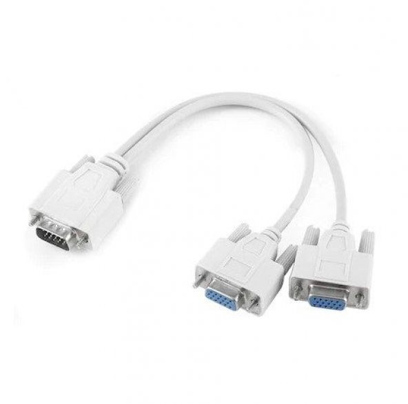 VGA to 2 x VGA Çoklayıcı Y Kablo