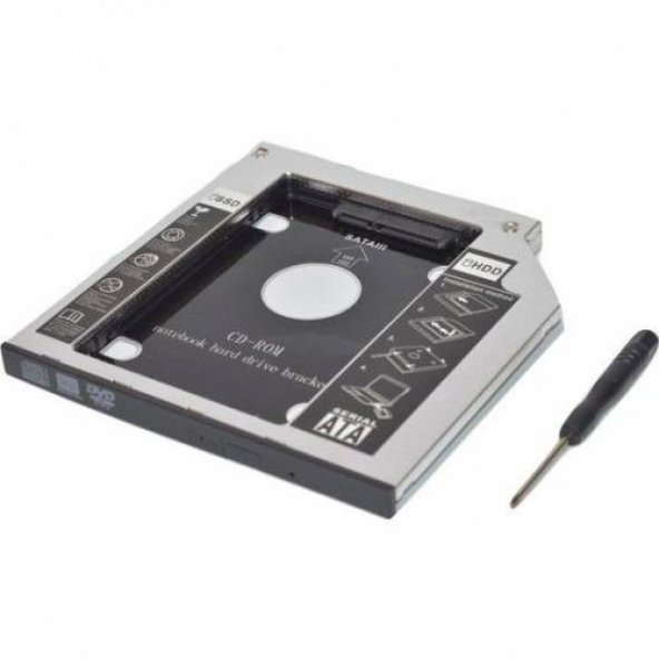 Ssd Caddy 12.7 Mm Dvd To Ssd Kızak Hdd Bağlama - Hdd Caddy 12.7M