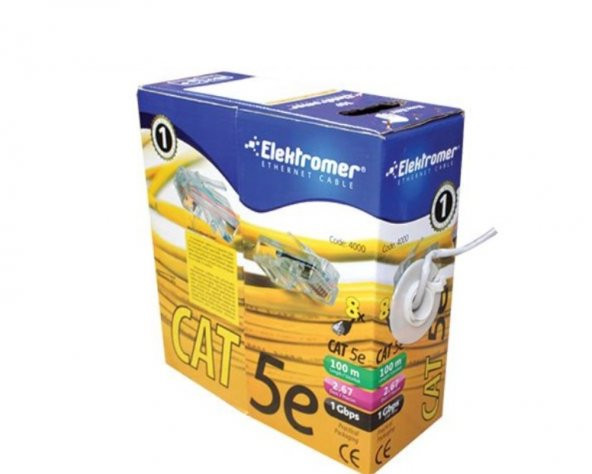 Ethernet Kablosu Cat5 100 Metre - 1