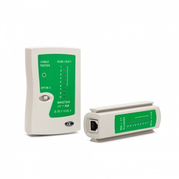 Hadron Hr251 Kablo Test Cihazı Rj45 Rj11 Rj12 Network Tester