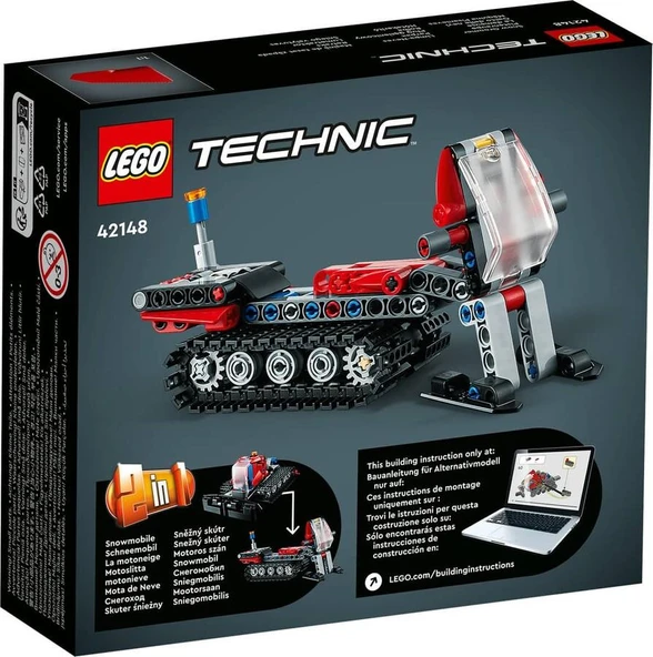 LEGO Technic 42148 Snow Groomer - Resim 2