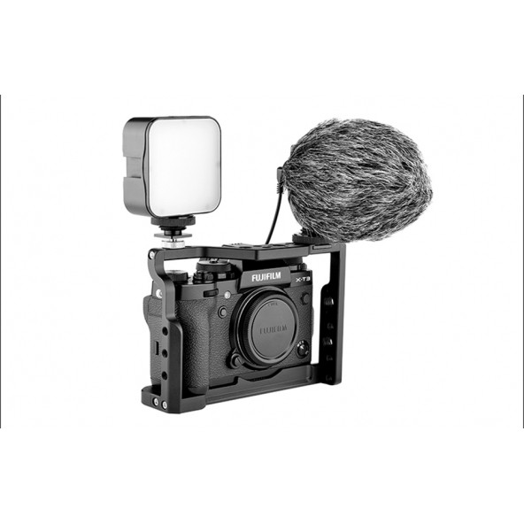 Ayex C19 Cage, Kamera Kafesi Fujifilm XT2, XT3 Uyumlu (Fujifilm XT2, XT3 İçin) - 3