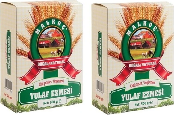 Malkoç Yulaf Ezmesi 500 gr x 2li