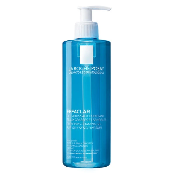 La Roche-Posay Effaclar Jel Temizleme Jeli Yağlı/Akneye Eğilim Gösteren Ciltler 400Ml