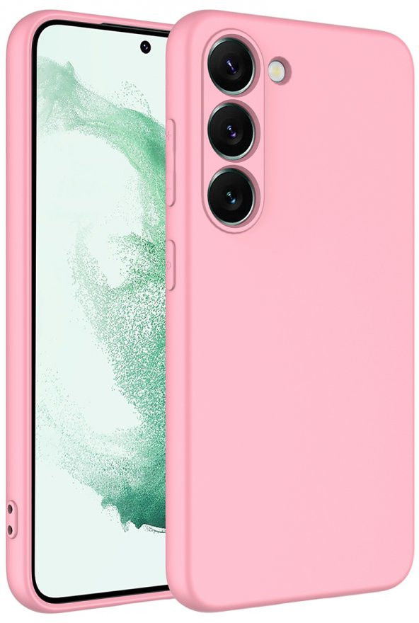 Samsung Galaxy S23 Kılıf Lansman Mat İçi Kadife Pürüzsüz Kaymaz - 2