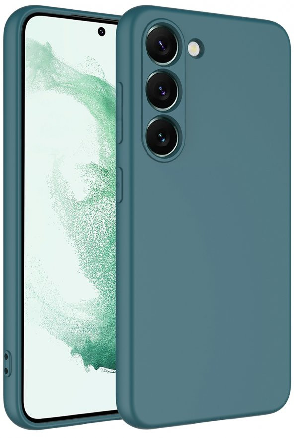 Samsung Galaxy S23 Kılıf Lansman Mat İçi Kadife Pürüzsüz Kaymaz - 5