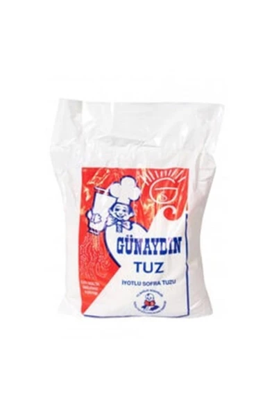 Günaydın Yemeklik Tuz 1500gr*10adet
